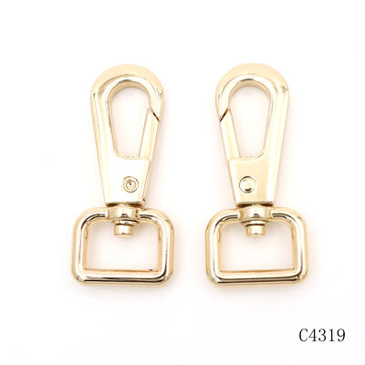 Premium 13mm Metal Snap Hook for Key Chain Clasp Small Bag Swivel Snap Hook