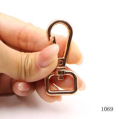 Swivel Trigger Snap Hook, Metal Snap Hook Carabiner Hardware Accessories, Swivel Metal Snap Hook Lock Clasp for Bag Buckle Dog Leash