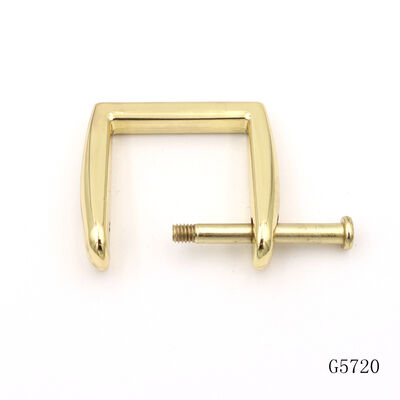 Quality Openable D Ring Buckle Screw Detachable Bag Strap Buckle 19.5mm Adjuster D Buckle