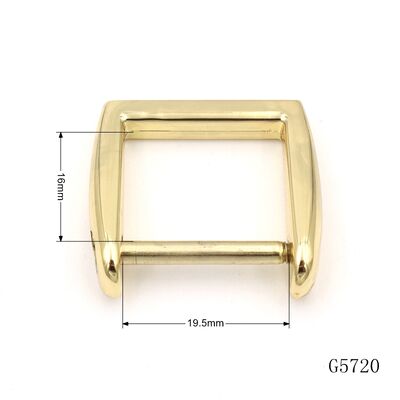 Quality Openable D Ring Buckle Screw Detachable Bag Strap Buckle 19.5mm Adjuster D Buckle