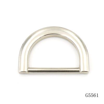 Bag Accessories Metal D Ring Buckle Strap Adjuster Webbing Slider Zinc Alloy Die Casting Buckles Hardware 