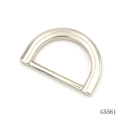 Bag Accessories Metal D Ring Buckle Strap Adjuster Webbing Slider Zinc Alloy Die Casting Buckles Hardware 
