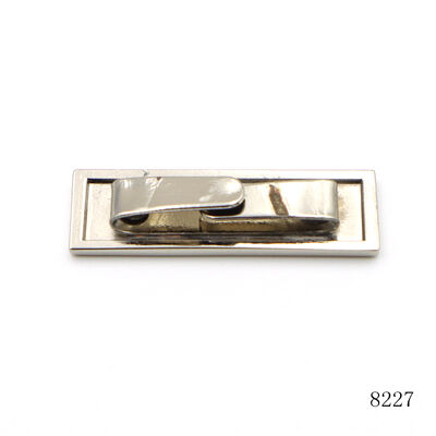 Quality Metal Logo Label Bag Name Plate Alloy Rectangle Customized Logo Label Personalized Plate 