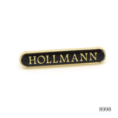 Slim Enamel Name Plates Oval Custom Logo Tags For Handbags And Bag