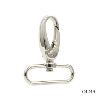 41mm Nickel Snap Hook OEM ODM Bag Snap Hook For Handbag Hardware
