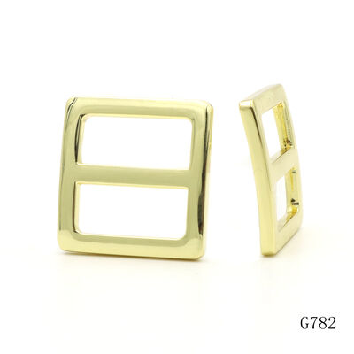 19mm Webbing Adjustment Buckle OEM ODM Tri Glide Buckles For Lady Handbag