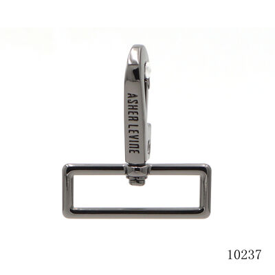 Gunmetal Swivel Snap Hook 38mm Heavy Duty Snap Hooks With Clear Logo Engraved