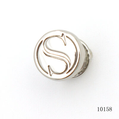 10mm Zinc Alloy Rivet Personalized Circle Rivet Silver For Leather Bag Parts
