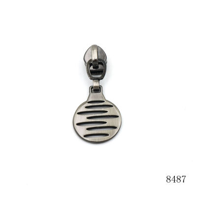 Gunmetal Metal Zip Pullers #5 Zipper Puller Tab Corrosion Resistant