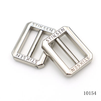 Custom Metal Square Buckle Nickel Cap Strap Buckle 16mm Bag Accessories