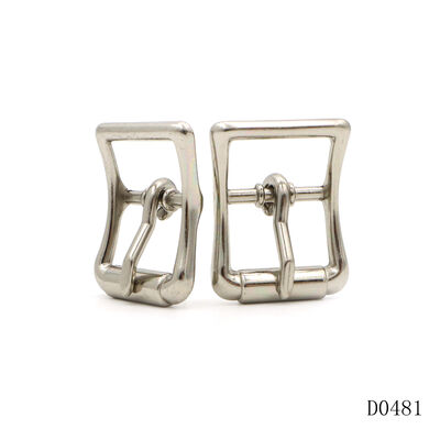 Bag Roller Pin Buckle Polishing Silver Belt Buckles Luxury