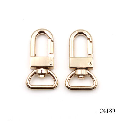 Quality Metal Keychain Clasp Hook OEM ODM Metal Snap Hooks Bag Accessories